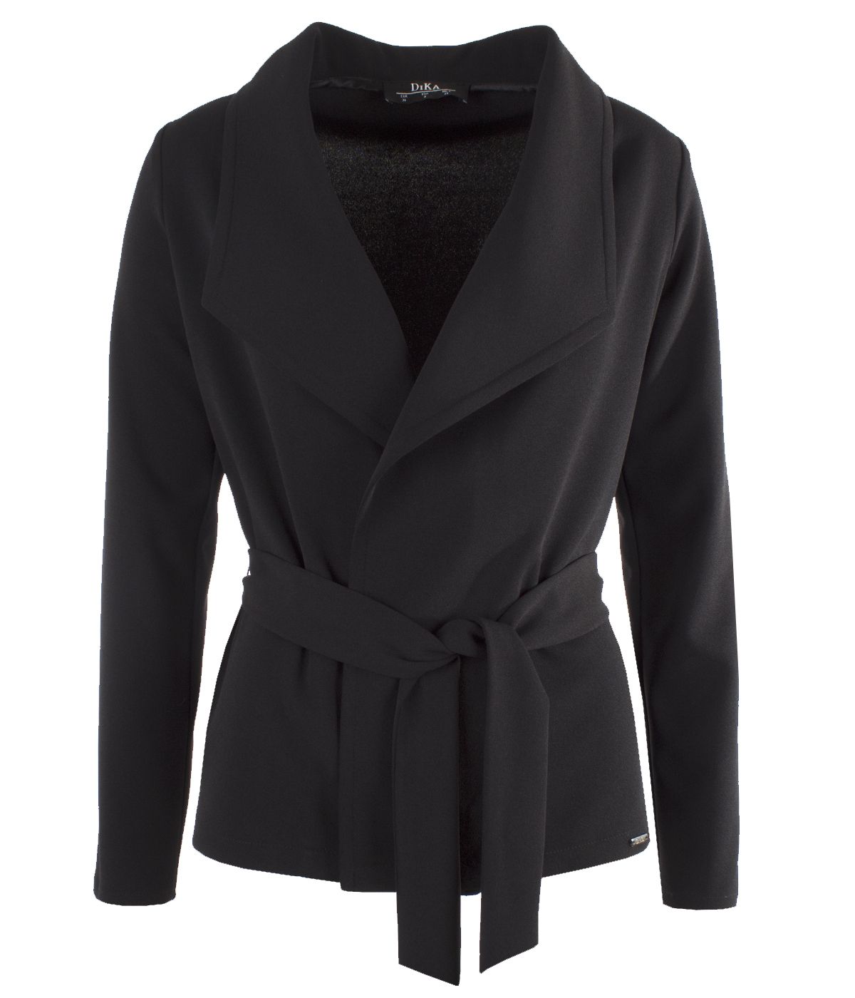 Wrap-around jacket with belt 0